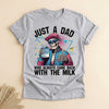 Funny Dad Milk Shirt, Skeleton Cool Dad Tee, Father's Day Gift