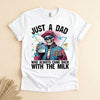 Funny Dad Milk Shirt, Skeleton Cool Dad Tee, Father's Day Gift