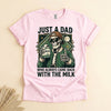 Funny Dad Milk Shirt, Skeleton Tee, Gift for Father's Day