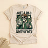 Funny Dad Milk Shirt, Skeleton Tee, Gift for Father's Day
