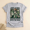 Funny Dad Milk Shirt, Skeleton Tee, Gift for Father's Day