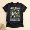 Funny Dad Milk Shirt, Skeleton Tee, Gift for Father's Day