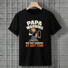 Funny Dad Nap Warning Tee, Humorous Gift for Tired Papas