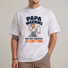 Funny Dad Nap Warning Tee, Humorous Gift for Tired Papas