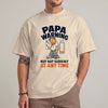Funny Dad Nap Warning Tee, Humorous Gift for Tired Papas