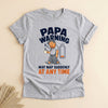 Funny Dad Nap Warning Tee, Humorous Gift for Tired Papas