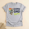 Funny Dad Shirt, Skeleton on Toilet Tee, Hilarious Father Gift