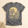 Funny Dad Tax Shirt, Raccoon Father Daughter Retro Tee
