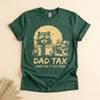 Funny Dad Tax Shirt, Raccoon Father Daughter Retro Tee