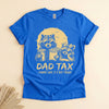 Funny Dad Tax Shirt, Raccoon Father Daughter Retro Tee