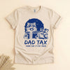 Funny Dad Tax Shirt, Raccoon Father Daughter Retro Tee