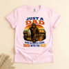 Funny Dad Bigfoot T-Shirt, Always Came Back With the Milk