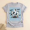 Funny Father's Day Seagull T-Shirt, Screaming Dad Birds Tee