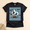 Funny Father's Day Seagull T-Shirt, Screaming Dad Birds Tee