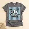 Funny Father's Day Seagull T-Shirt, Screaming Dad Birds Tee