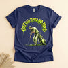 Funny Golf Dad Shirt, Tired and Proud Tee for Golfers