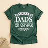 Funny Grandpa Shirt for Dads, Great Dads Get Promoted to Grandpas Tee