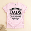Funny Grandpa Shirt for Dads, Great Dads Get Promoted to Grandpas Tee