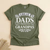 Funny Grandpa Shirt for Dads, Great Dads Get Promoted to Grandpas Tee