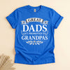Funny Grandpa Shirt for Dads, Great Dads Get Promoted to Grandpas Tee