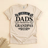 Funny Grandpa Shirt for Dads, Great Dads Get Promoted to Grandpas Tee