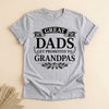 Funny Grandpa Shirt for Dads, Great Dads Get Promoted to Grandpas Tee