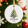 Personalized Mahjong Christmas Ornament, Custom Name Keepsake 2026