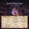Personalized Black Cat Witch Hat, Custom Name Halloween Gift