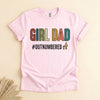 Girl Dad Shirt, Outnumbered Tee, Funny Gift for Fathers of Daughters
