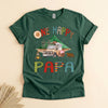 Happy Camper Papa Shirt, Retro Camping Tee, Father's Day Gift