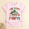 Happy Camper Papa Shirt, Retro Camping Tee, Father's Day Gift