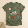 Happy Camper Papa Shirt, Retro Camping Tee, Father's Day Gift