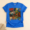 Happy Camping Papa Shirt, Retro Campfire Tee for Dads