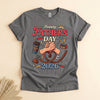 Happy Fathers Day 2026 T-Shirt, Retro Dad Handshake Tee