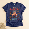 Happy Fathers Day 2026 T-Shirt, Retro Dad Handshake Tee