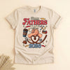 Happy Fathers Day 2026 T-Shirt, Retro Dad Handshake Tee