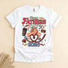 Happy Fathers Day 2026 T-Shirt, Retro Dad Handshake Tee