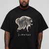 Funny Jimothy  Raccoon Graphic Tee, Chubby Trash Panda Shirt, Animal Lover Gift