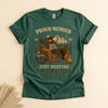 Just Resting My Eyes Club Shirt, Funny Dad Camping Tee