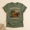 Just Resting My Eyes Club Shirt, Funny Dad Camping Tee