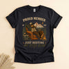 Just Resting My Eyes Club Shirt, Funny Dad Camping Tee