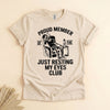 Just Resting My Eyes Club T-Shirt, Funny Dad Napping Tee