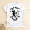 Just Resting My Eyes Club T-Shirt, Funny Dad Napping Tee