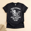 Just Resting My Eyes Club T-Shirt, Funny Dad Napping Tee