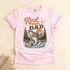 Reel Cool Dad T-Shirt, Funny Fishing Gift for Dad, Father's Day Tee