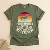 Funny Napping T-Shirt for Dads, Proud Member Just Resting My Eyes