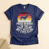Funny Napping T-Shirt for Dads, Proud Member Just Resting My Eyes