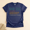 Funny Dad Tax Tee, Humorous Father Definition Shirt for Dads