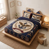 US Navy Veteran Quilt Bedding Set, Sailor Pride Gift
