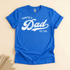 Personalized Promoted to Dad Shirt, Custom Year New Father Tee